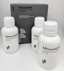 Minoxidil 5 solution 3 bottles