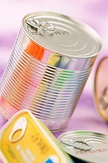 Tin cans. Picture: medicalimages.com
