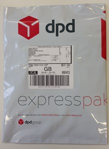 DPD packaging