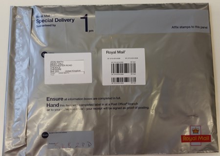 Royal Mail - UK Special Delivery - Next Day